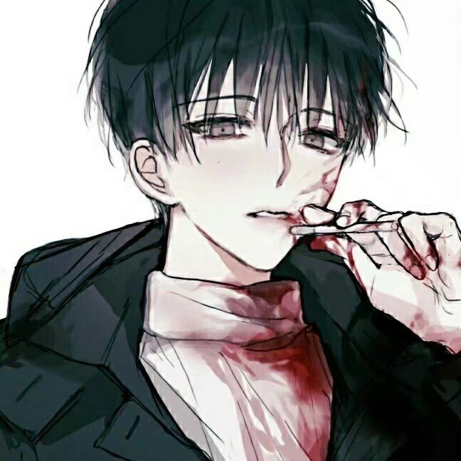 黑暗系男生动漫头像帅气男生qq头像