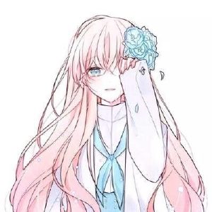极简漫画风格女生头像 简约清新qq头像