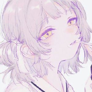 简约女生头像 清纯漫画风