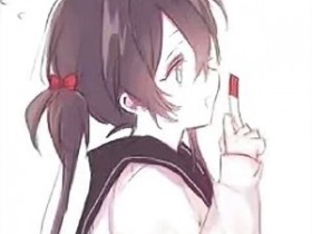 二次元风动漫情侣头像哦