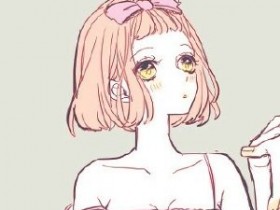 甜到炸的动漫情头 一男一女可爱哦