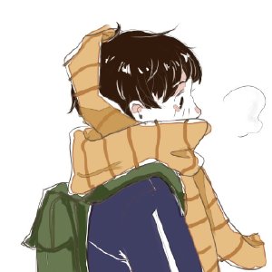 简约小清新情头 白色背景极简情侣头像大全