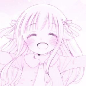 粉色简约女生头像 QQ粉头像系列（六）