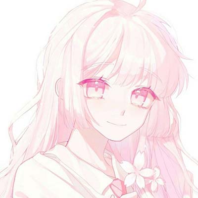 粉色可爱女生头像 动漫头像