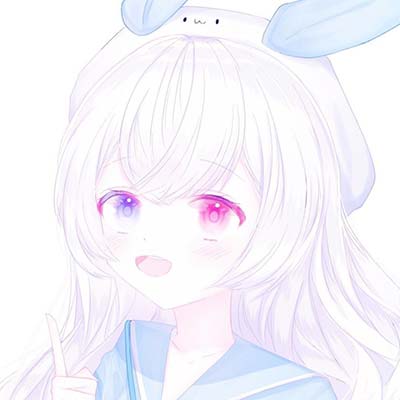 清纯简约女生动漫头像