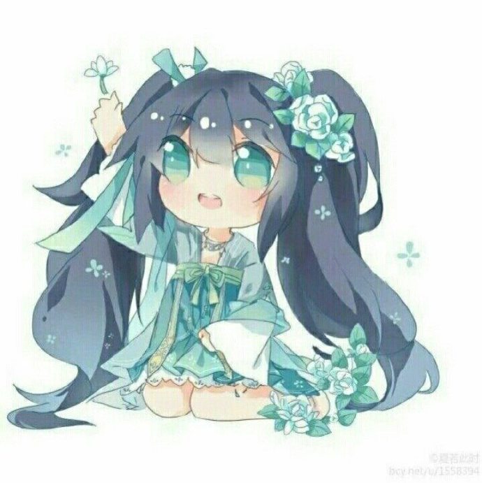 简约女头 女生可爱动漫QQ头像