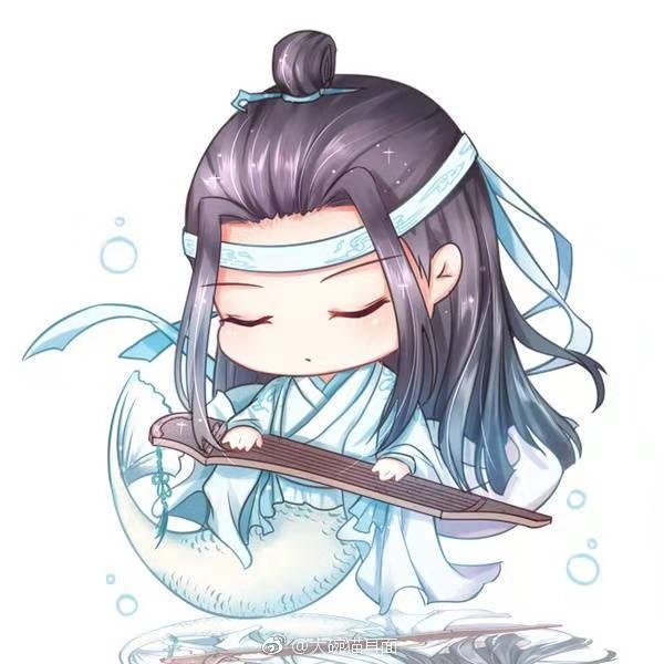 【福利】魔道祖师动漫情侣头像精选