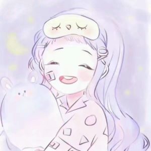 漫画风格 简约女生头像