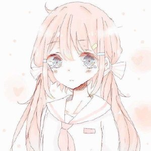 漫画风格 简约女生头像