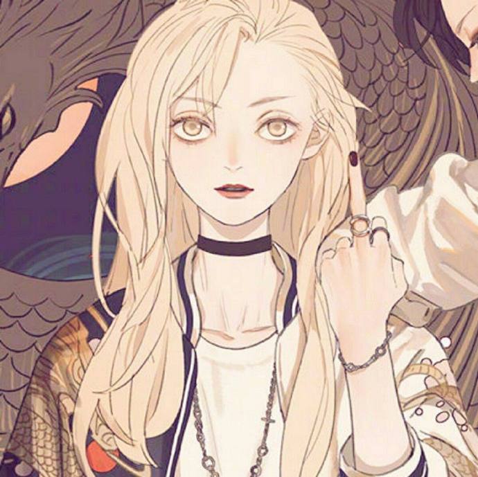 简约女头 女生可爱动漫QQ头像