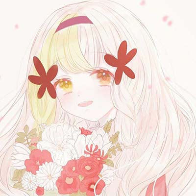 粉色可爱女生头像 动漫头像