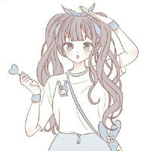 简约清新 漫画风格动漫女生头像（三）