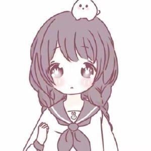 简约清新 漫画风格动漫女生头像（三）