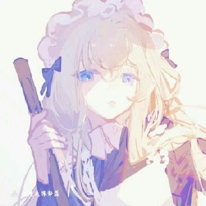 漫画风格 简约女生头像