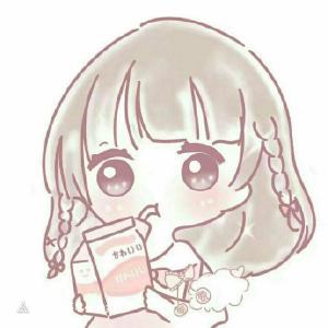 简约清新 漫画风格动漫女生头像（三）