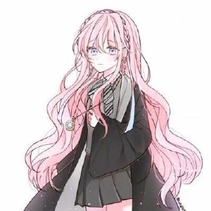 极简漫画风格女生头像 简约清新QQ头像