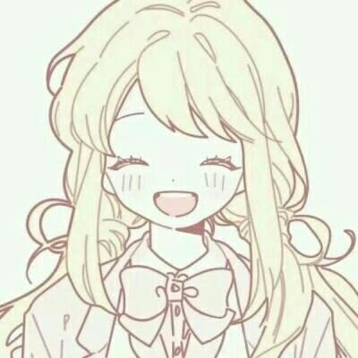 简约清新女头 漫画风格QQ头像