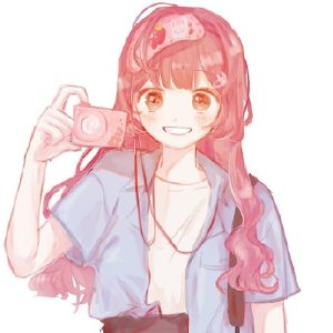 简约风格超级可爱女生头像 老夫的少女心啊啊啊
