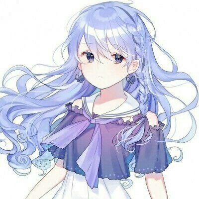 简约清新女头 漫画风格QQ头像