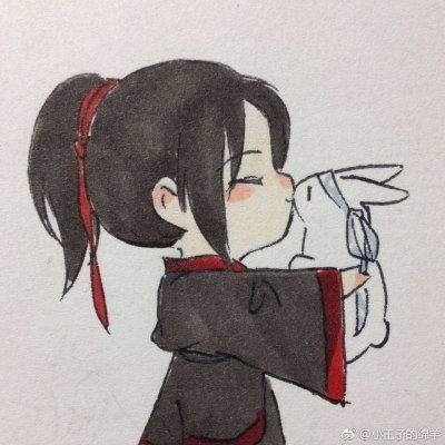 【福利】魔道祖师动漫情侣头像精选