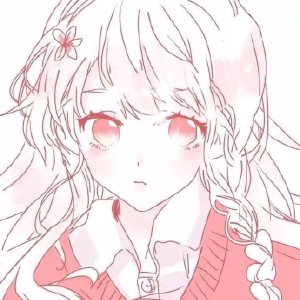 漫画风格 简约女生头像