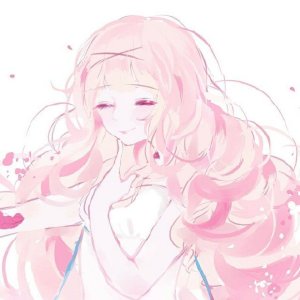 粉色简约女生头像 QQ粉头像系列（六）