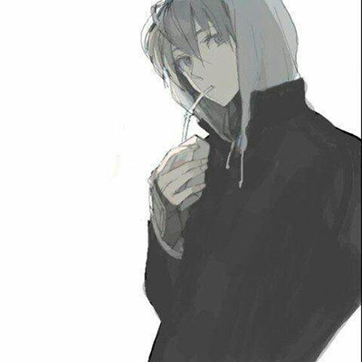 暗色调冷酷男生头像