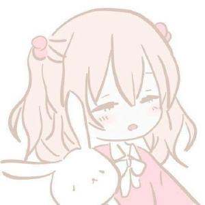 简约清新素描风格头像 女生极简QQ头像