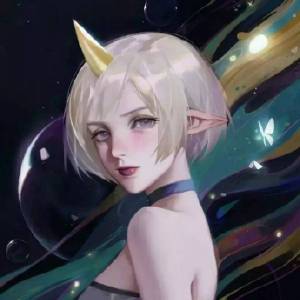 拥有神级颜值的绘画风格二次元女生头像 QQ唯美女生头像专辑