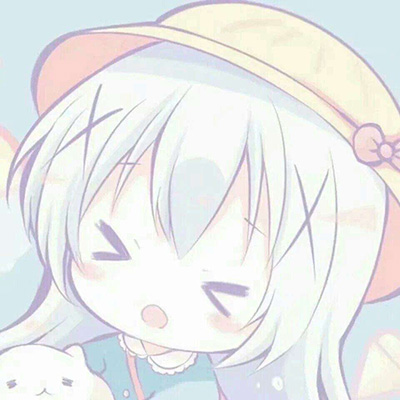 极简漫画风格女生头像