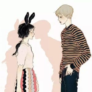 两人同框幸福甜蜜情侣头像