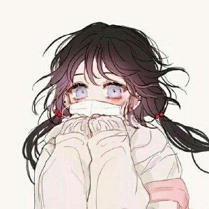 简约女生头像 清纯漫画风