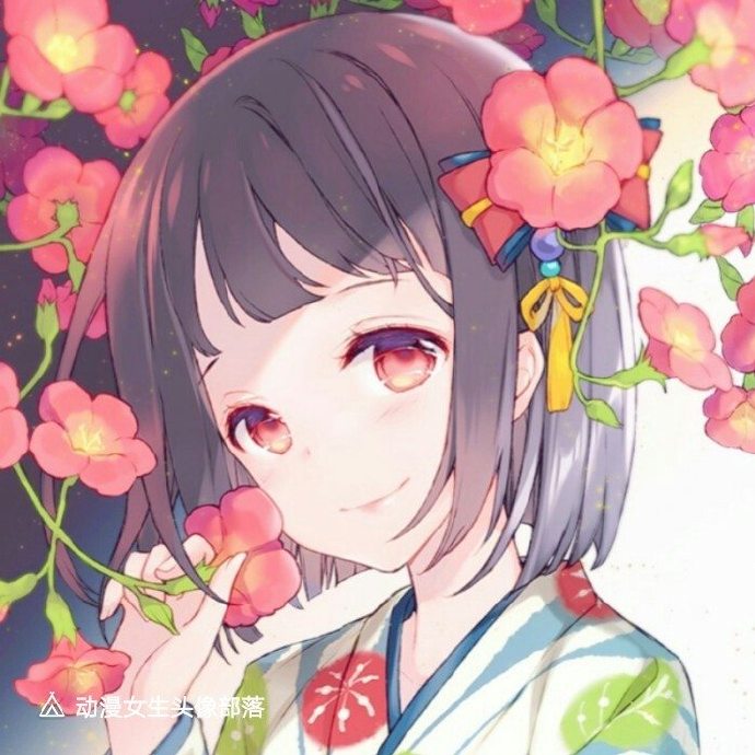 简约清新女生头像 QQ动漫头像