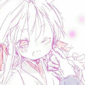 简约女生头像 清纯漫画风