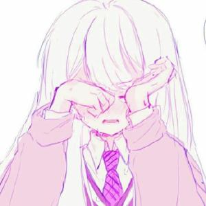 简约女生头像 清纯漫画风