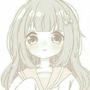 简约清新 漫画风格动漫女生头像（三）