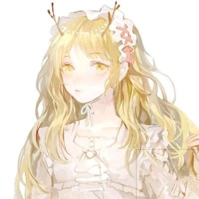 极简漫画风格女生头像