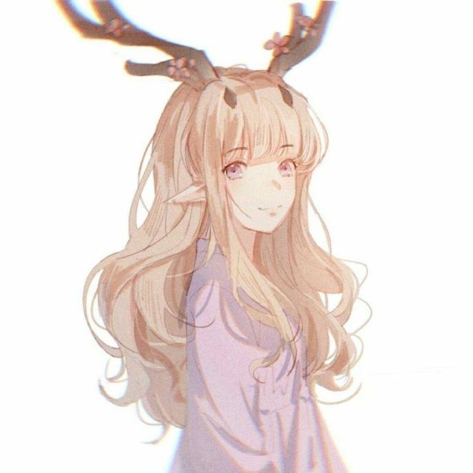 简约女头 女生可爱动漫QQ头像