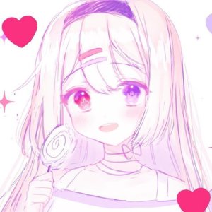 粉色简约女生头像 QQ粉头像系列（六）