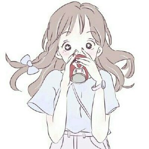 简约清新 漫画风格动漫女生头像（三）