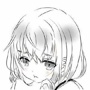简约女生头像 清纯漫画风