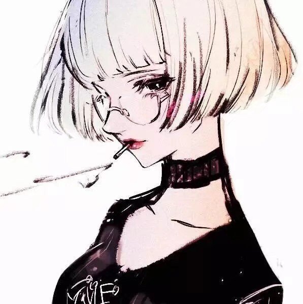 简约清新女生头像 QQ动漫头像