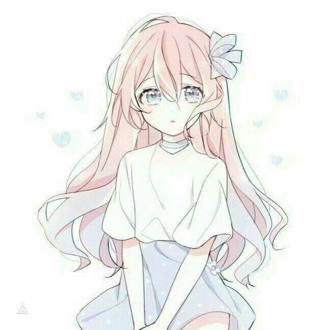 简约清新女头 漫画风格QQ头像
