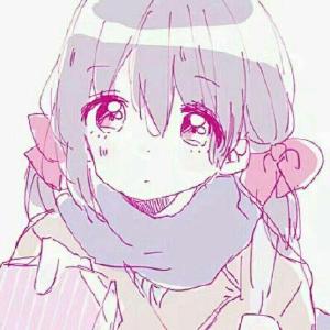 简约女生头像 清纯漫画风