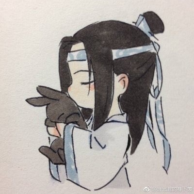 【福利】魔道祖师动漫情侣头像精选