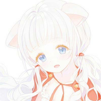 清纯简约女生动漫头像