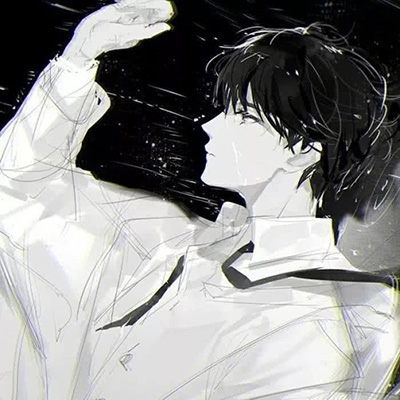 暗色调冷酷男生头像
