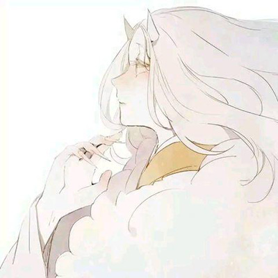 极简漫画风格女生头像