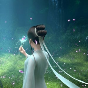 白蛇缘起小白头像 白色代表心灵纯真