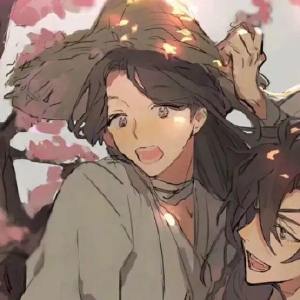 QQ情侣动漫头像一左一右 唯美情头